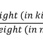 BMI formula
