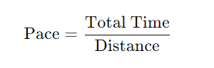 pace formula