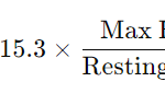 Vo2 Max Formula