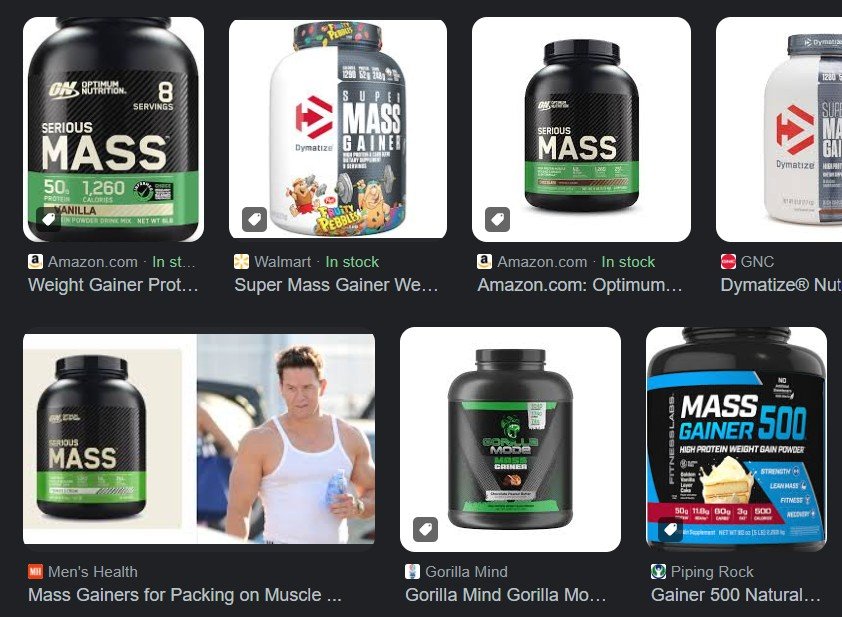 Weight Gain 4 Best Mass gainers