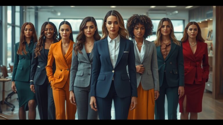 Women’s Suits Based on Body Type: Find the Perfect Fit for You 3 women's suits based on body type