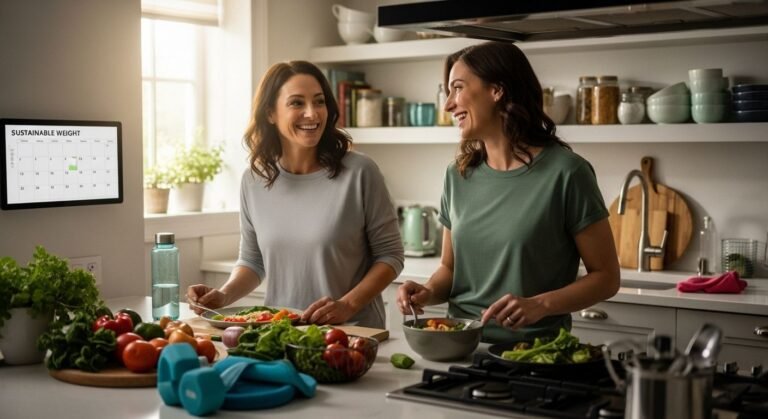 Sustainable weight loss tips, healthy lifestyle