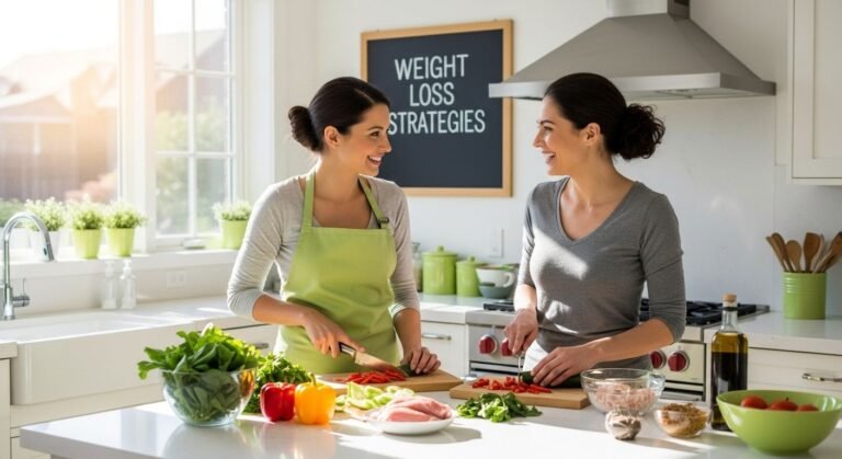 healthy weight loss strategies kitchen