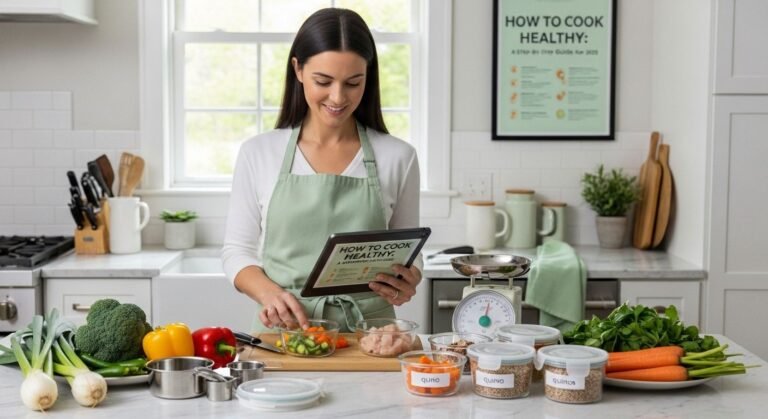 healthy cooking preparation