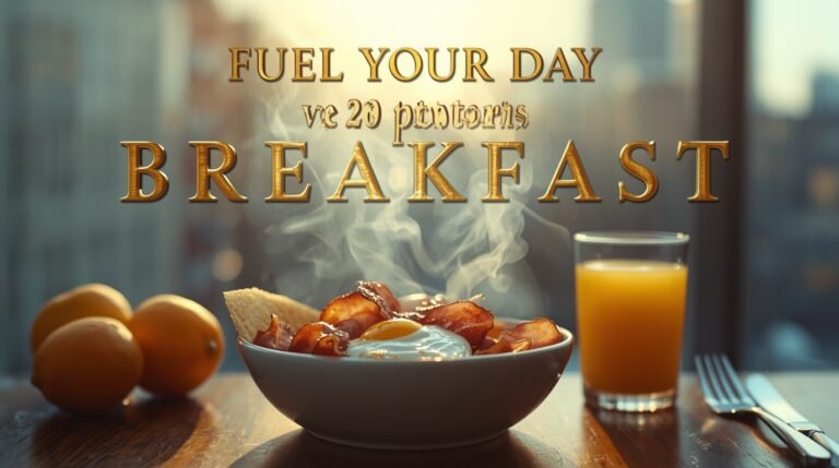 High Protein breakfast