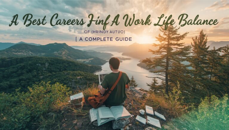 best careers for work life balance