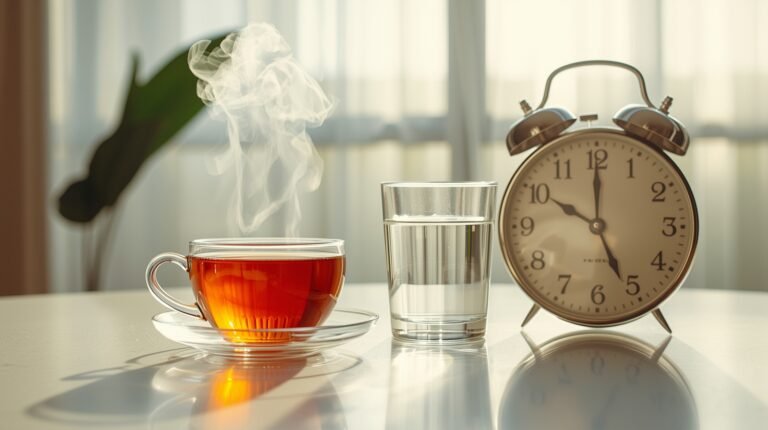 can you drink tea while fasting