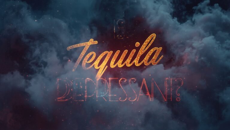 is tequila a depressant