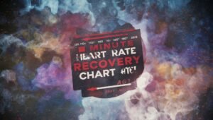 1 minute heart rate recovery chart by age