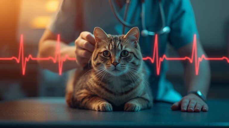 heart rate for cats
