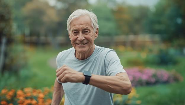 elderly people exercise
