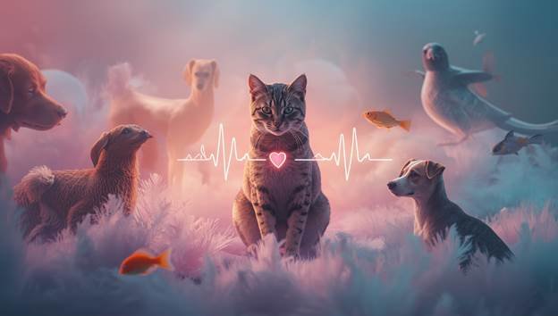 heart rate for cats