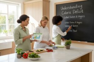 calorie deficit kitchen teamwork