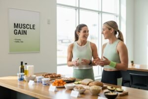 nutrition for muscle gain gym