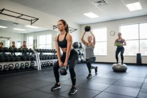 functional fitness gym scene