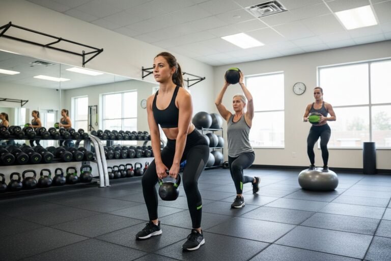 functional fitness gym scene