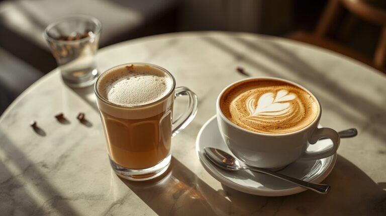 caffe latte vs cappuccino