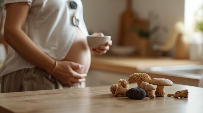 can you drink mushroom coffee while pregnant