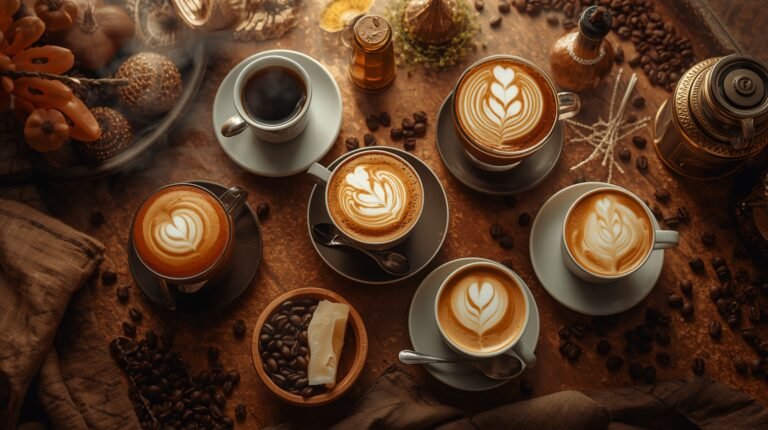 coffee types diagram