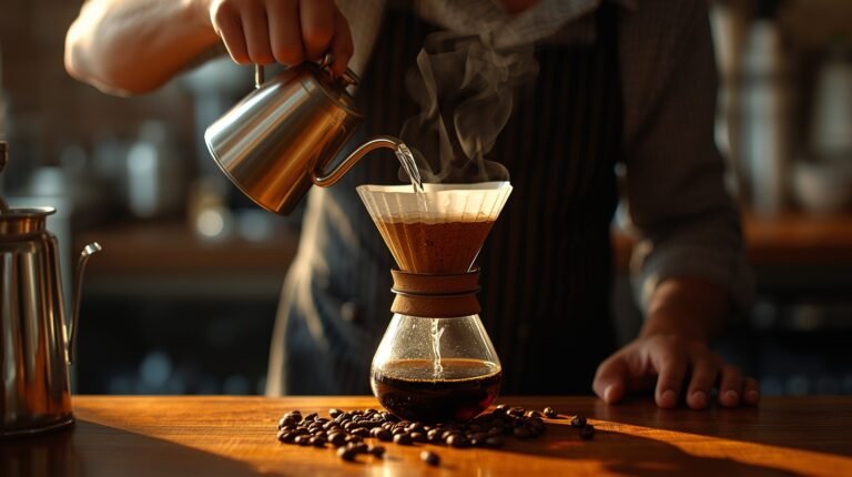 pour over coffee