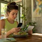 The Real Dangers of Fad Diets Your Body Pays For Woman researching fad diets at kitchen table
